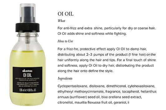 💎 Why Davines OI Oil Is the Cult-Favorite Hair Product You Need Right Now