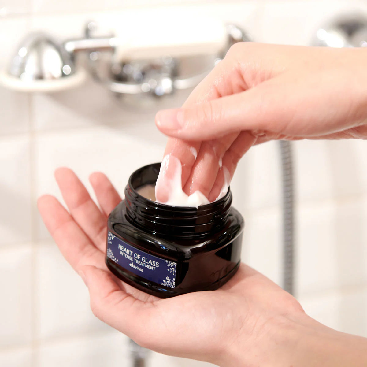 Davines Heart of Glass Intense Treatment – Strengthening Mask for Blonde Hair