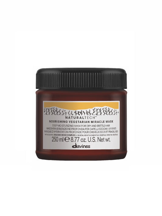 Davines Nourishing Vegetarian Miracle Mask 250ml | Repair & Hydrate Dry Hair