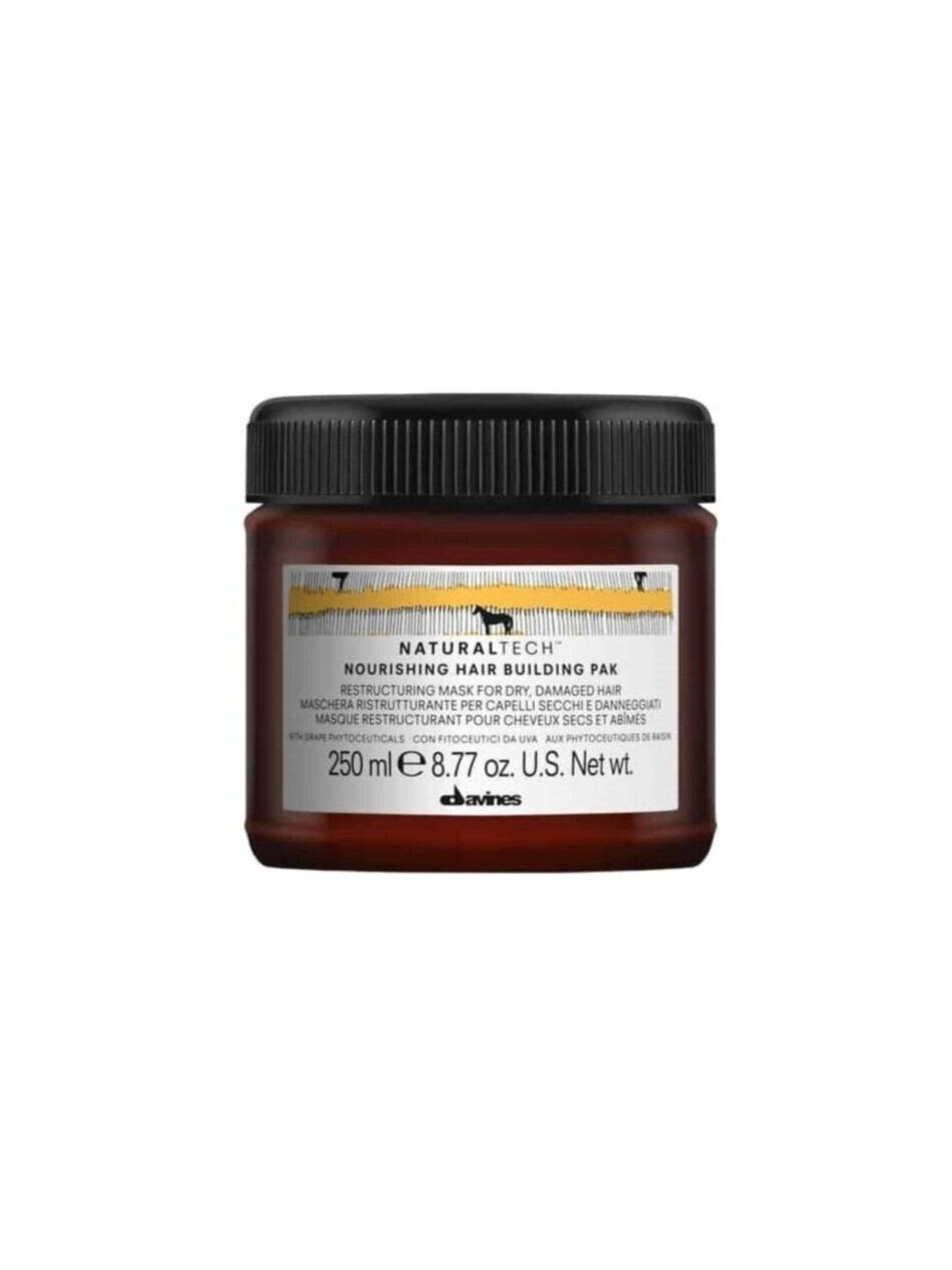 Davines Nourishing Hair Building Pak 250ml – Restructuring Treatment for Dry & Damaged Hair