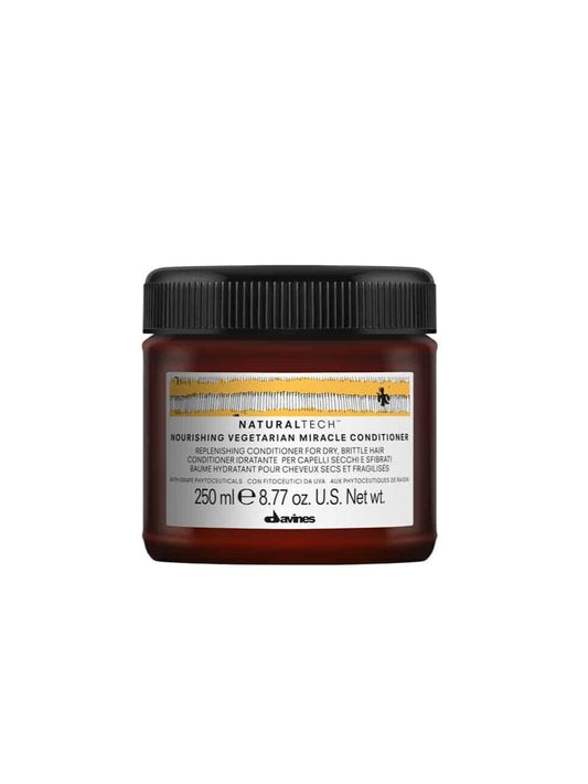 Davines Nourishing Vegetarian Miracle Conditioner – Hydrating Repair for Dry & Damaged Hair (250ml)