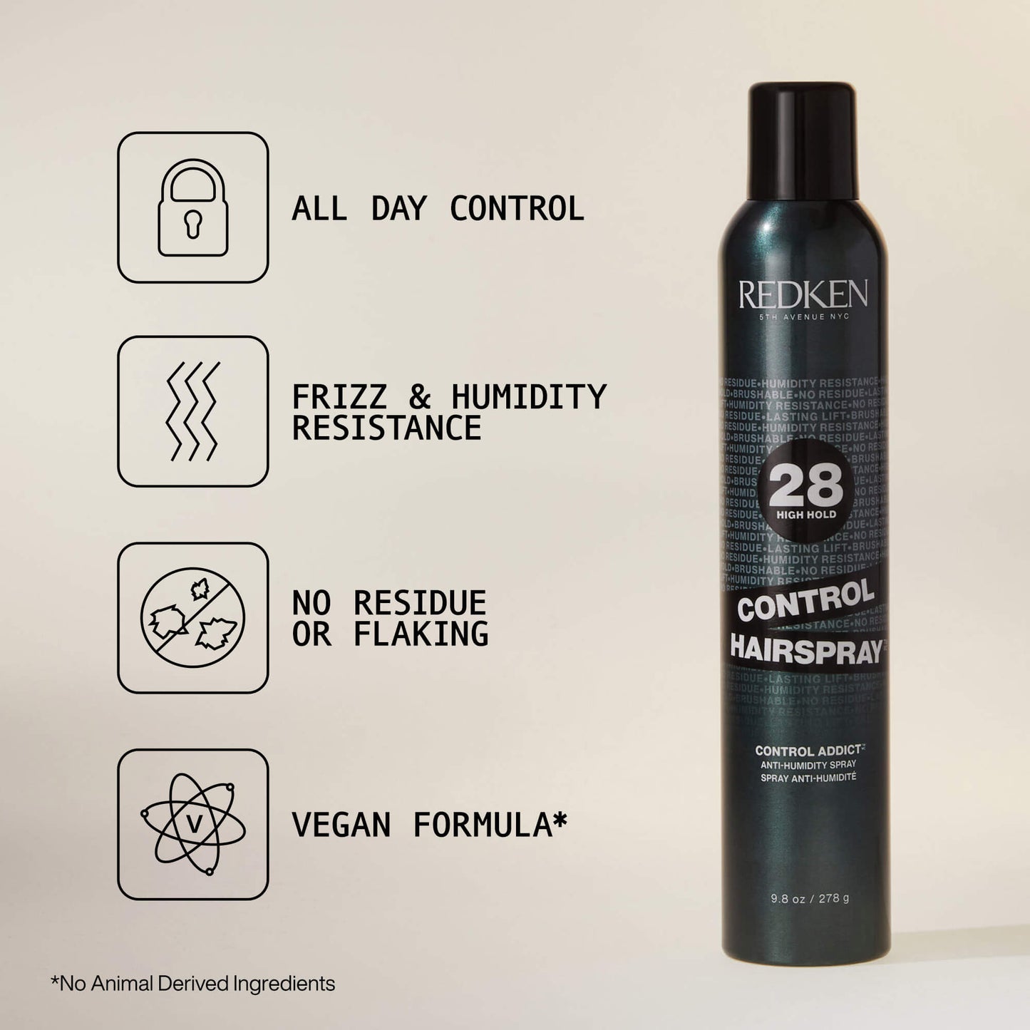 Redken Control Hairspray | Extra Strong Hold 24H