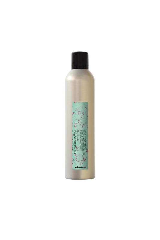 Davines Strong Hairspray 400ml | Invisible Strong Hold, Anti-Frizz & Humidity Resistant