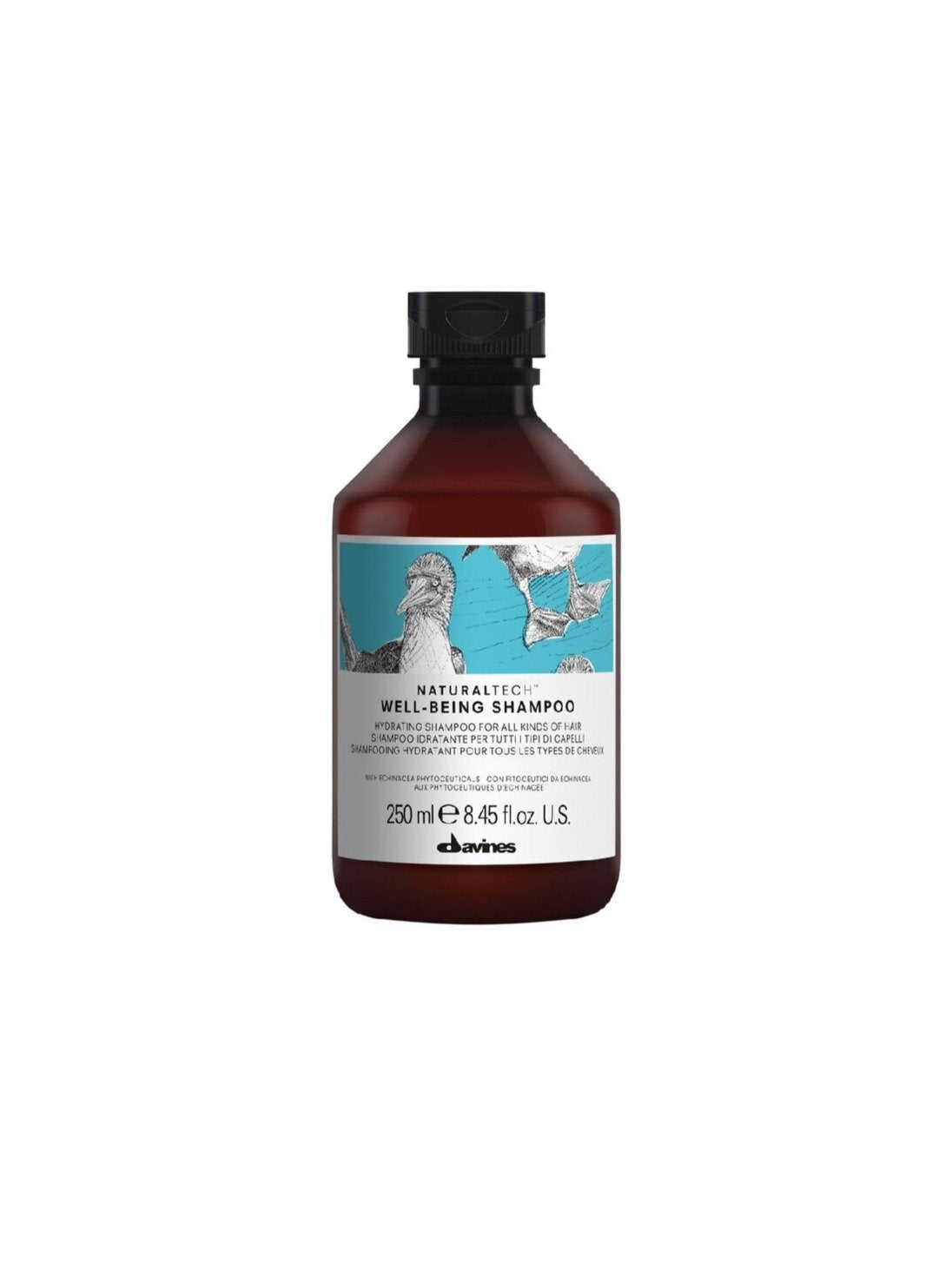 Davines Wellbeing Shampoo 250ml | Hydrating & Daily Moisturizing Shampoo